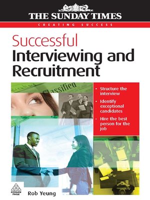 cover image of Successful Interviewing and Recruitment